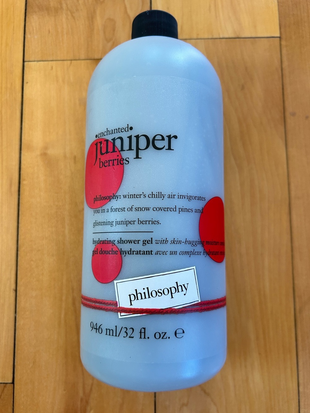 32oz. Philosophy Enchanted Juniper Berries Shower Gel - New/Sealed